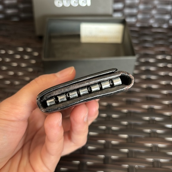 Gucci Key Holder/Key Case Leather with box - Picture 12 of 12